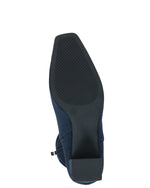 Caprice Stretch Slouch Ankle Boot Navy