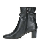 Caprice Slouch Ankle Boot Black Nappa
