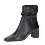 Caprice Slouch Ankle Boot Black Nappa