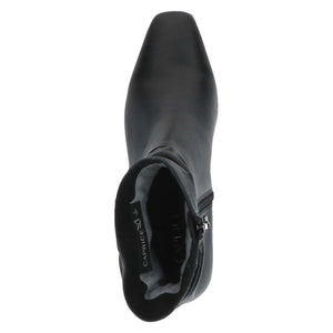 Caprice Slouch Ankle Boot Black Nappa