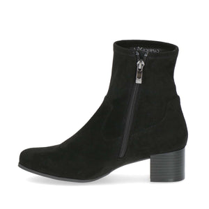 Caprice Classic Stretch Ankle Boot Black