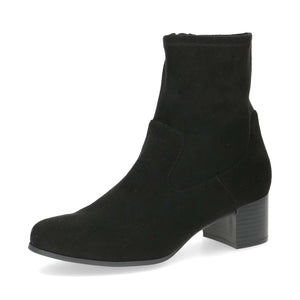 Caprice Classic Stretch Ankle Boot Black