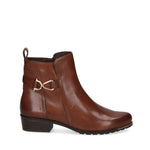 Caprice Classic Short Ankle Boot Cognac