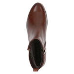 Caprice Classic Short Ankle Boot Cognac