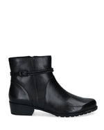 Caprice Classic Short Ankle Boot Black Nappa