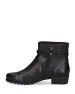 Caprice Classic Short Ankle Boot Dark Brown Nappa
