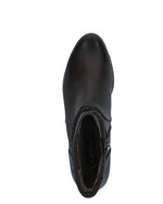Caprice Classic Short Ankle Boot Dark Brown Nappa