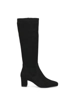 Caprice Stretch Knee High Boot Black