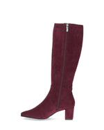 Caprice Stretch Knee High Boot Bordeaux Stretch