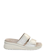 Caprice Velcro Open Wedge Sandals