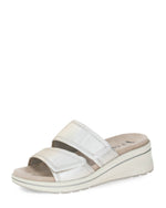 Caprice Velcro Open Wedge Sandals