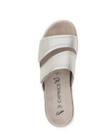 Caprice Velcro Open Wedge Sandals