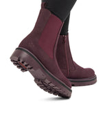 Rieker Chunky Chelsea Ankle Boot Blackberry
