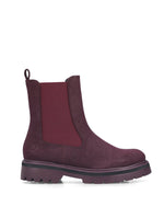 Rieker Chunky Chelsea Ankle Boot Blackberry