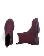 Rieker Chunky Chelsea Ankle Boot Blackberry