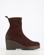 Pedro Miralles Weekend Wedge Ankle Boot Brown