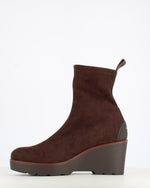 Pedro Miralles Weekend Wedge Ankle Boot Brown