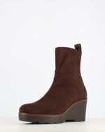 Pedro Miralles Weekend Wedge Ankle Boot Brown