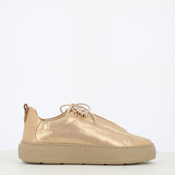 Cinders Edit Metallic Gold Trainer