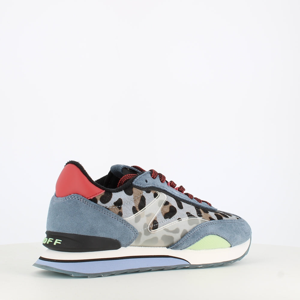 Hoff Art Blue Leopard Trainer – Cinders Shoe Heaven
