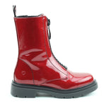 Heavenly Feet Bewley Zip Ankle Boot Red