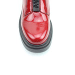 Heavenly Feet Bewley Zip Ankle Boot Red