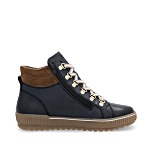 Remonte High Top Ankle Boot Navy
