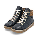 Remonte High Top Ankle Boot Navy