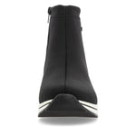 Remonte Wedge Ankle Boot Black