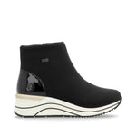Remonte Wedge Ankle Boot Black
