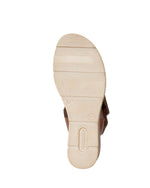 Remonte Wedge Buckle Sandal Tan