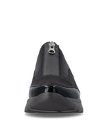 Remonte Stretch Front Zipper Shoe Black