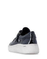 Remonte Classic Zip Trainer Navy Patent