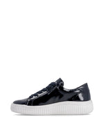 Remonte Classic Zip Trainer Navy Patent