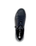 Remonte Classic Zip Trainer Navy Patent