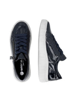 Remonte Classic Zip Trainer Navy Patent