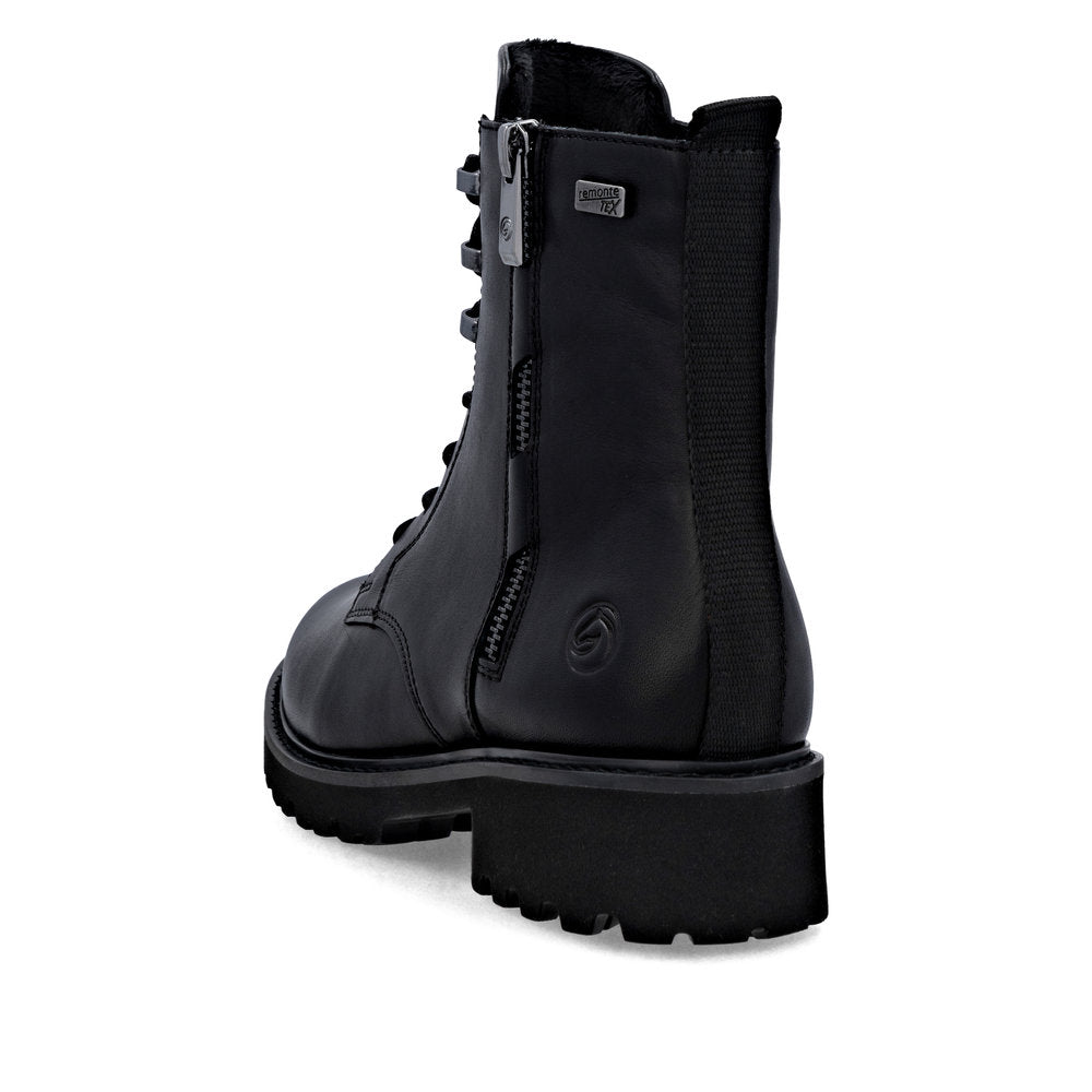 Remonte Chunky Biker Boot Black