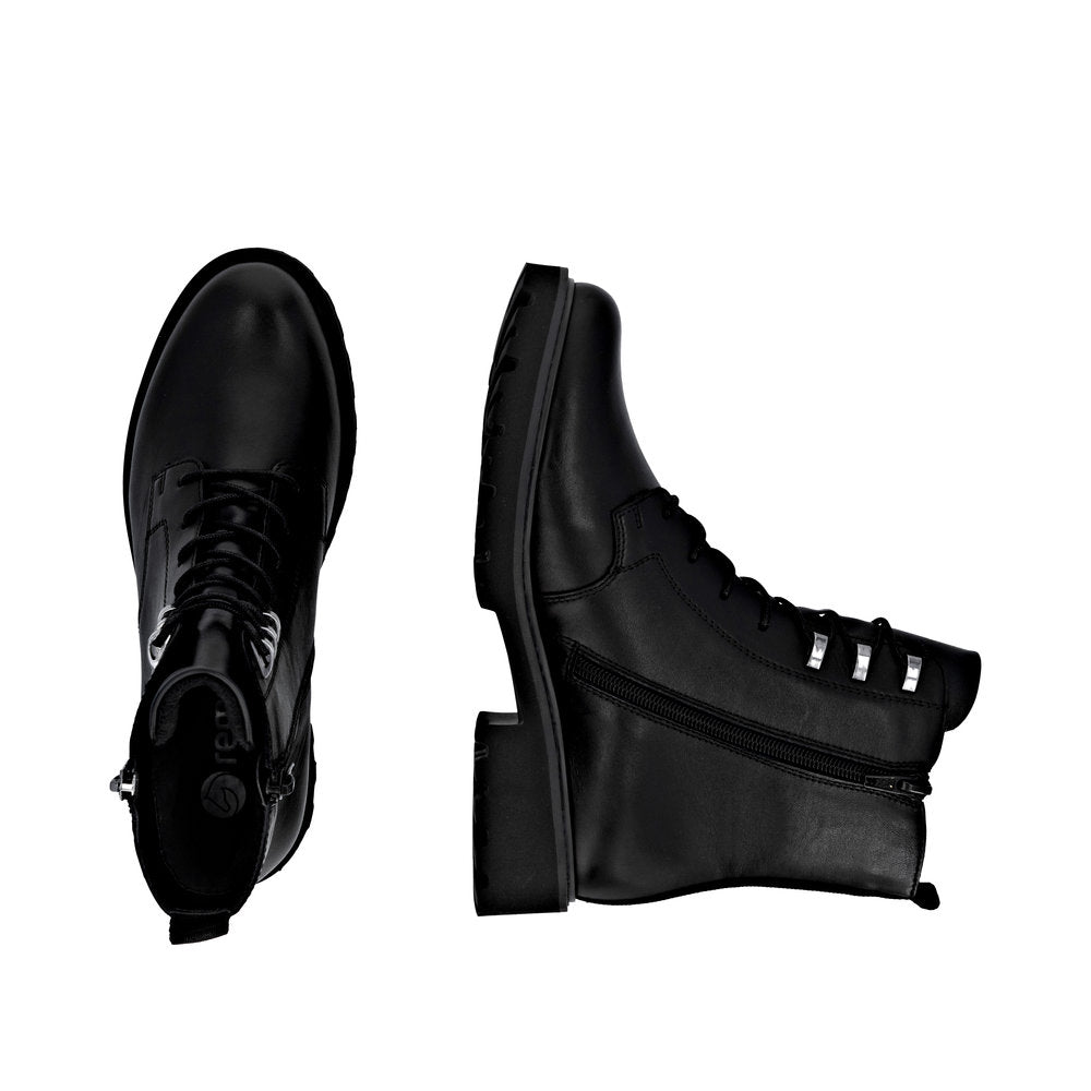 Remonte Chunky Biker Boot Black