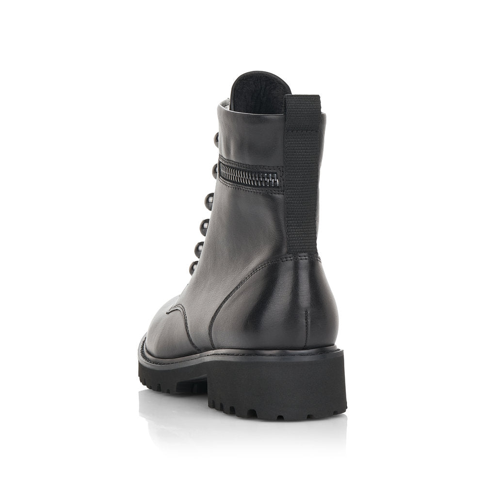 Remonte Military Style Ankle Boot Black