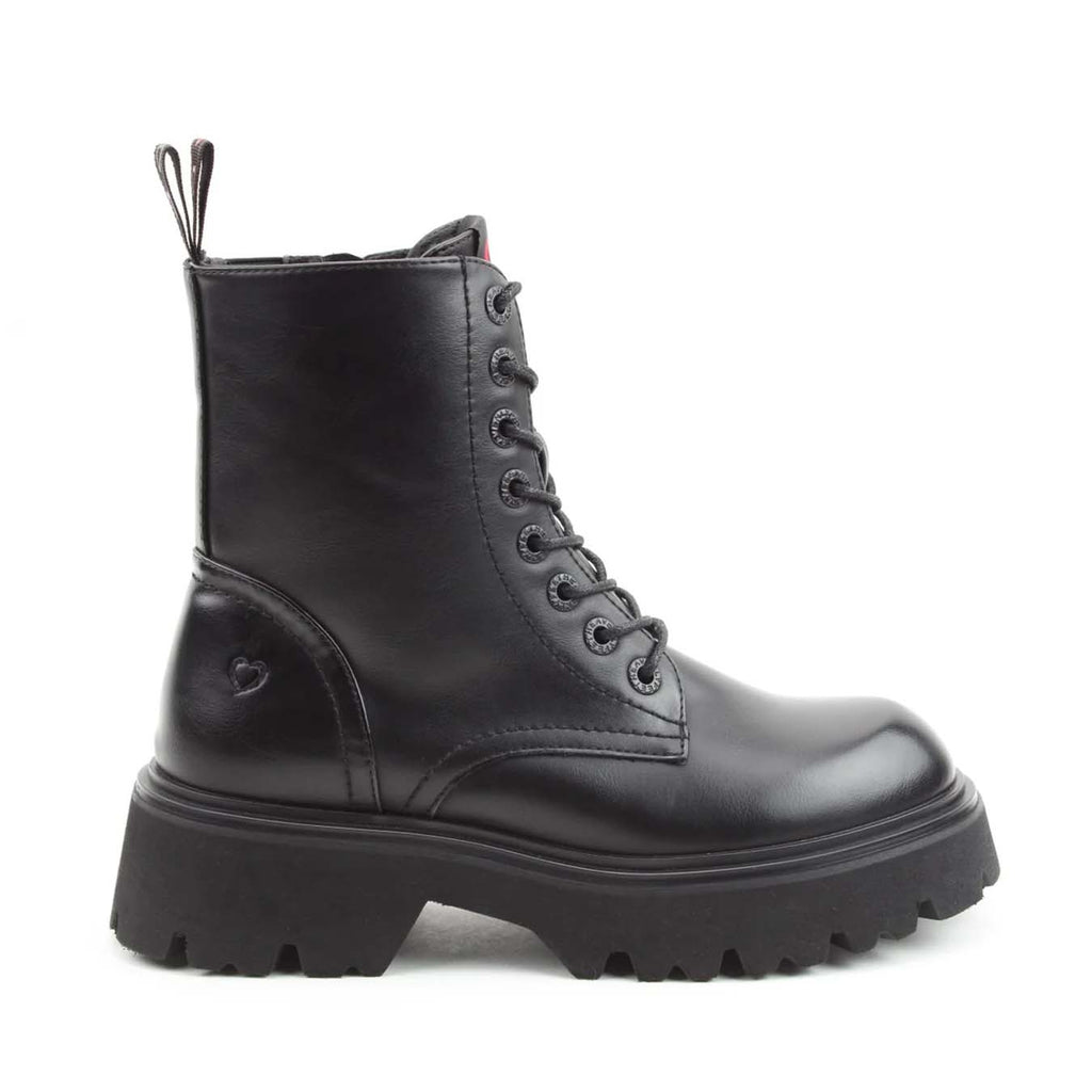 Heavenly Feet Dream Laced Boot Black