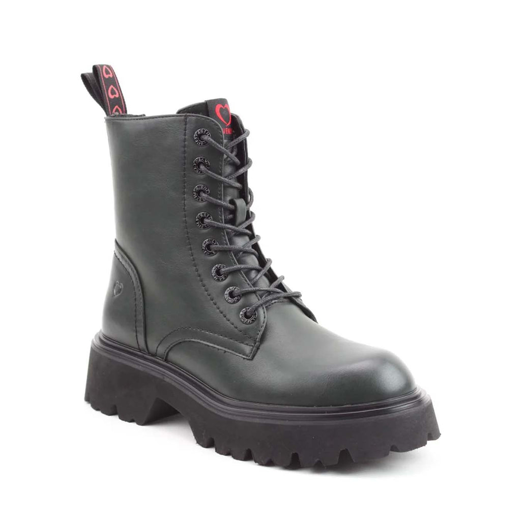 Heavenly Feet Dream Laced Boot Forest