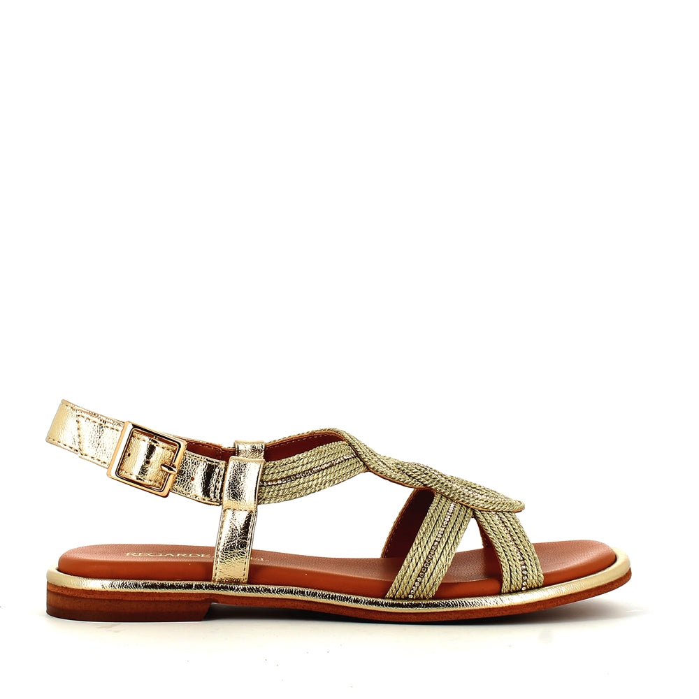 Regarde Le Ciel Elma Sandal Gold