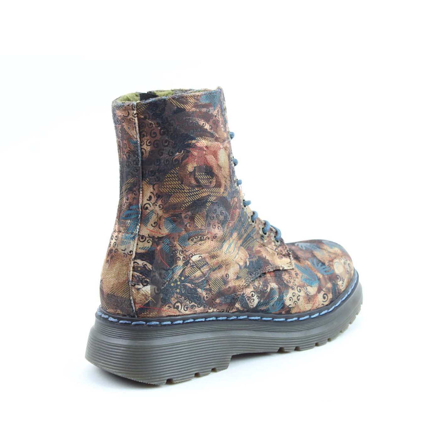 Heavenly Feet Eva Jungle Bark Velour