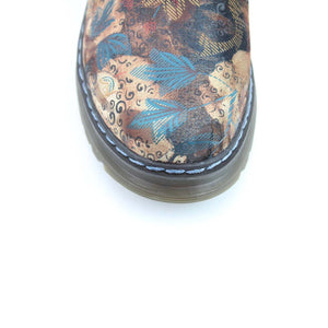 Heavenly Feet Eva Jungle Bark Velour