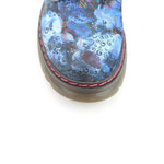 Heavenly Feet Eva Jungle Blue Velour