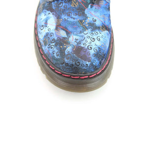 Heavenly Feet Eva Jungle Blue Velour