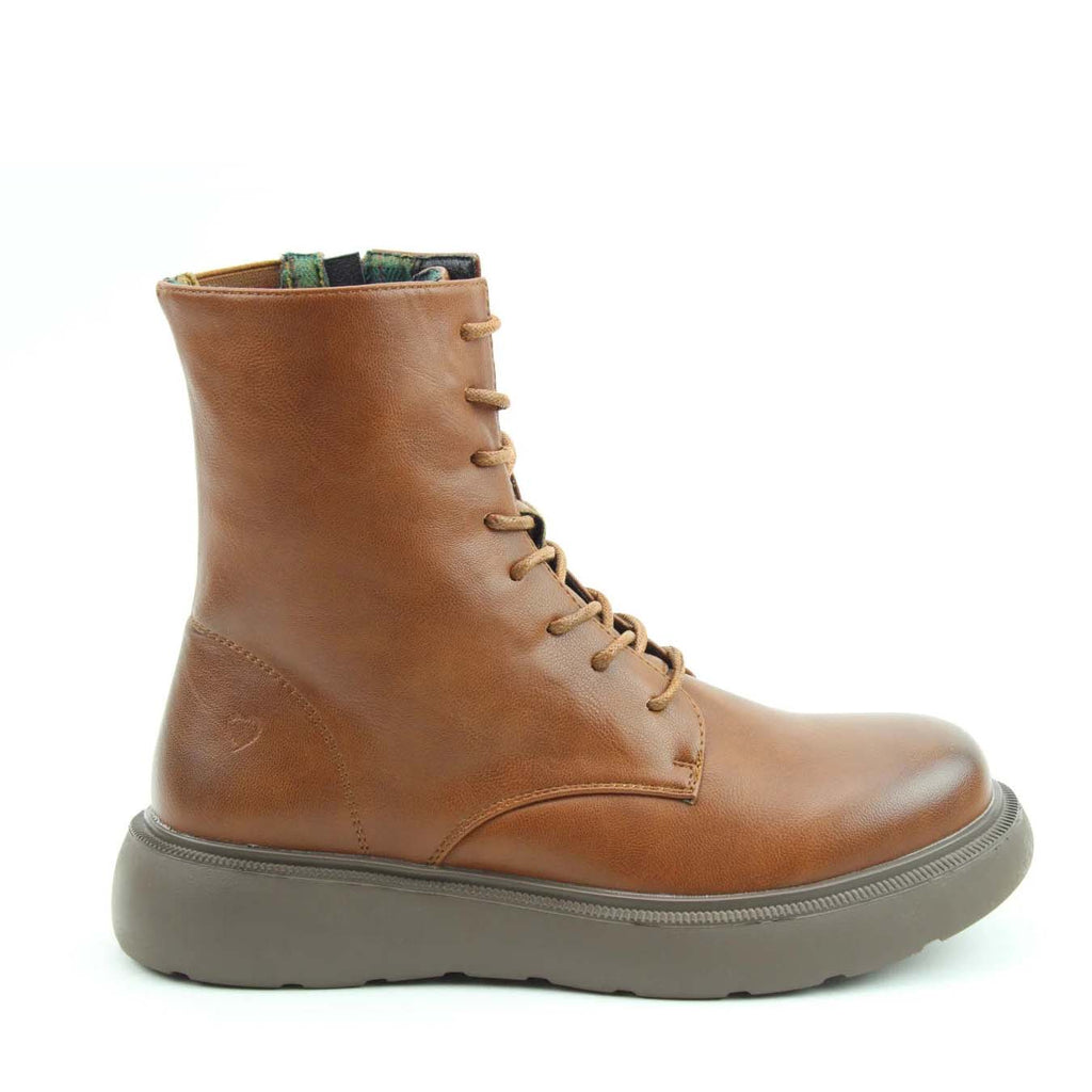 Heavenly Feet Fern Ankle Boot Tan