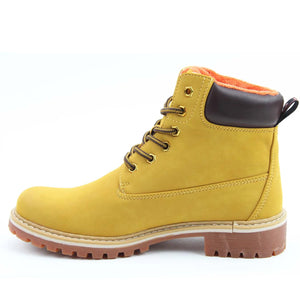 Heavenly Feet Gina Ankle Boot Mustard