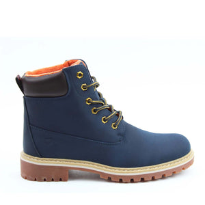 Heavenly Feet Gina Ankle Boot Navy