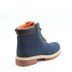 Heavenly Feet Gina Ankle Boot Navy